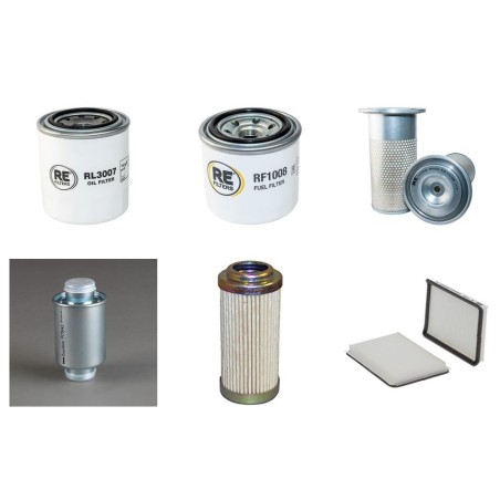 GIANNI FERRARI TURBO 4 T CRUISER Filter Service Kit w/KUBOTA V 1505 Teng. 01.2016 -