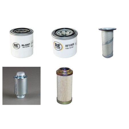 GIANNI FERRARI TURBO II Filter Service Kit w/KUBOTA V 1505eng.