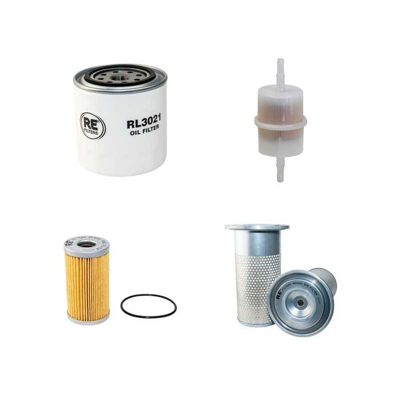 GIANNI FERRARI TURBO VI Filter Service Kit w/KUBOTA V 2003 T EU4eng.  Air Oil Fuel