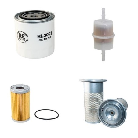GIANNI FERRARI TURBO VI Filter Service Kit w/KUBOTA V 2003 T EU4eng.  Air Oil Fuel