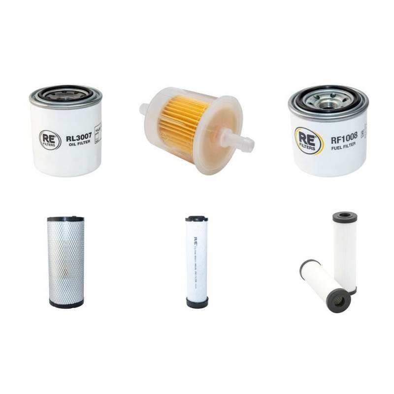 GIANT V 452 T X-TRA HD Filter Service Kit w/KUBOTA V1505T-E2B-SUXTeng. 01.2015 -