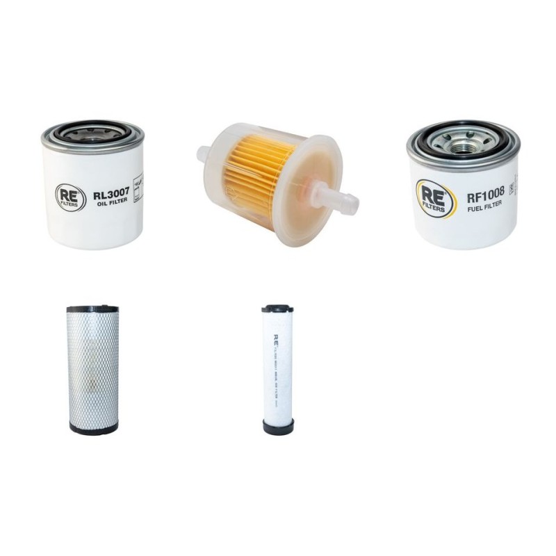 GIANT V 452 T X-TRA HD Filter Service Kit w/KUBOTA V1505T-E2B-SUXTeng. 01.2015 -  Air Oil Fuel