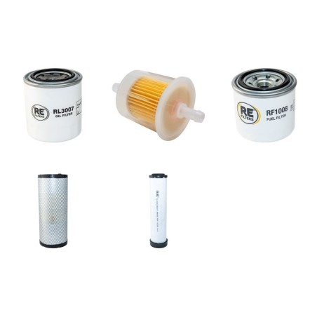 GIANT V 452 T X-TRA HD Filter Service Kit w/KUBOTA V1505T-E2B-SUXTeng. 01.2015 -  Air Oil Fuel