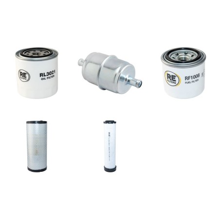 GIANT V 5003 T Filter Service Kit w/KUBOTA V2403eng. 01.2014 -  Air Oil Fuel