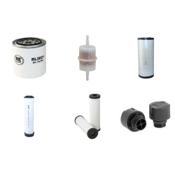 GIANT V 6004 T X-T Filter Service Kit w/KUBOTA V 2403eng. 01.2014 -