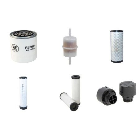 GIANT V 6004 T X-T Filter Service Kit w/KUBOTA V 2403eng. 01.2014 -