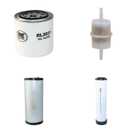 GIANT V 6004 T X-T Filter Service Kit w/KUBOTA V 2403eng. 01.2014 -  Air Oil Fuel