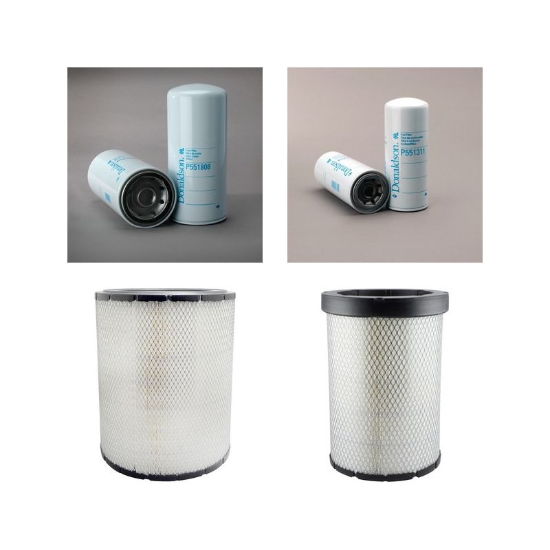 GIPO RC 110 C Filter Service Kit w/CATERPILLAR 3406eng. 01.2001 -  Air Oil Fuel
