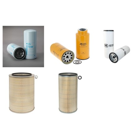 GLEANER A 85 Filter Service Kit w/CATERPILLAReng.  Air Oil Fuel