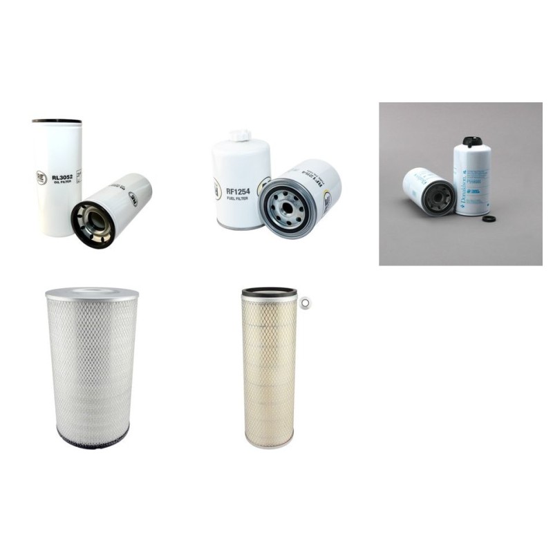 GLEANER R 52 Filter Service Kit w/CUMMINSeng.  Air Oil Fuel