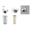 GLEANER R 52 Filter Service Kit w/CUMMINSeng.  Air Oil Fuel