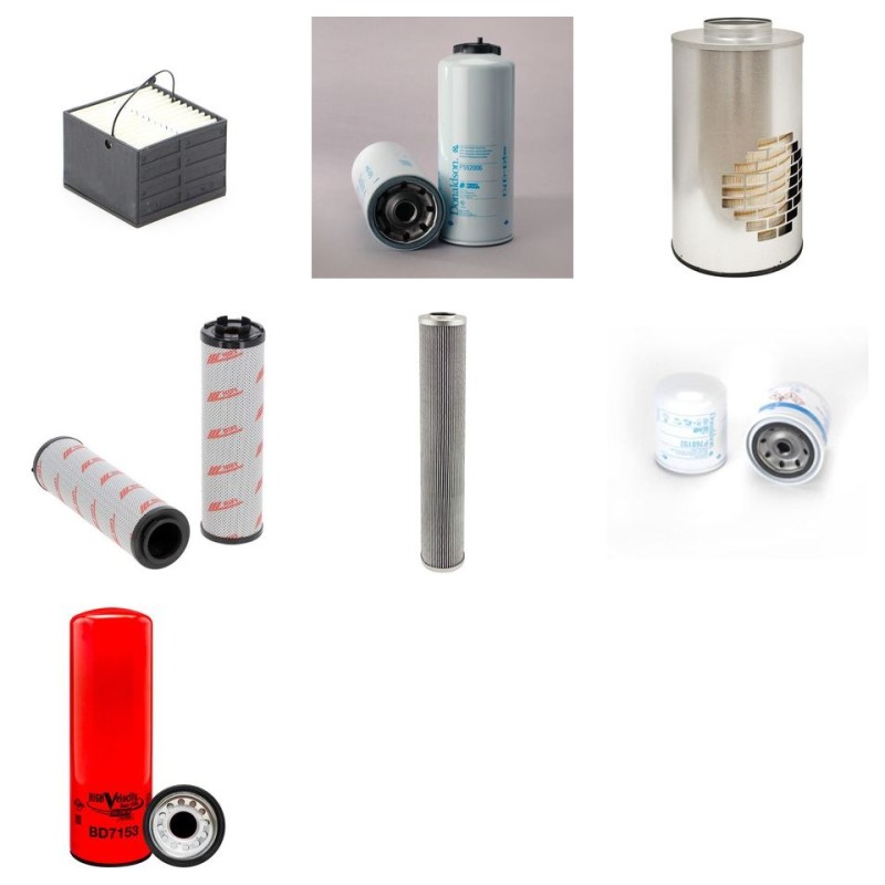 GOTTWALD HMK 300 Filter Service Kit w/CUMMINS QST30-G2eng.