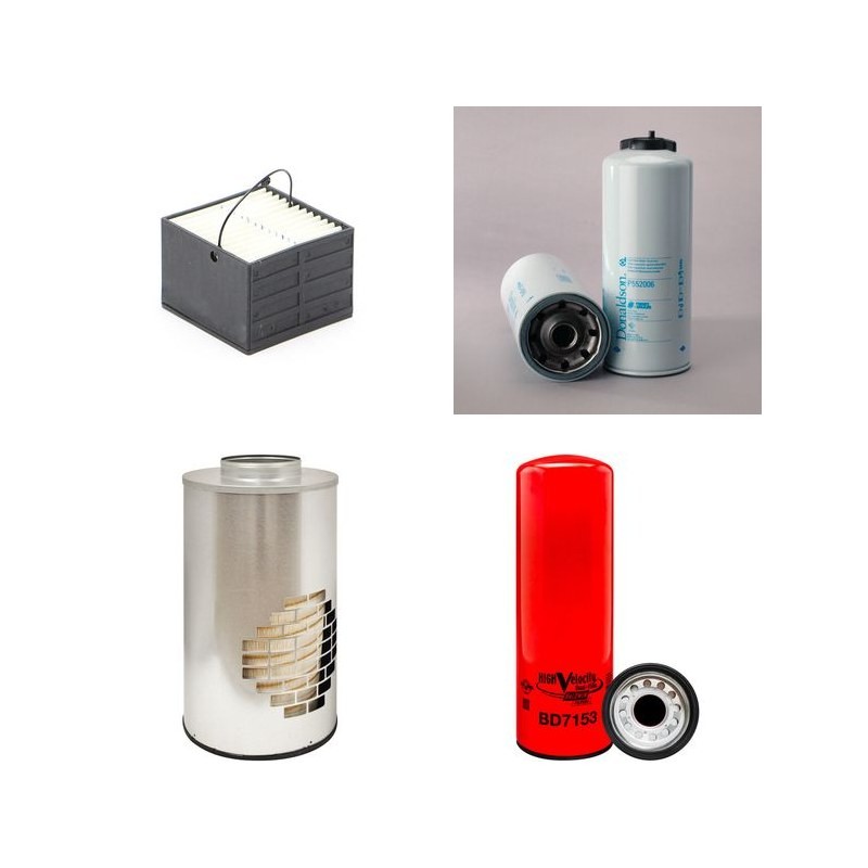 GOTTWALD HMK 300 Filter Service Kit w/CUMMINS QST30-G2eng.  Air Oil Fuel