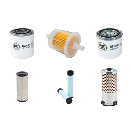 GREEN MECH ARBORIST 150 TB Filter Service Kit w/KUBOTA D1105-T-EU1eng.