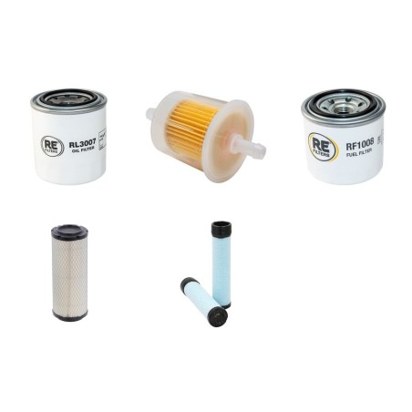 GREEN MECH ARBORIST 150 TB Filter Service Kit w/KUBOTA D1105-T-EU1eng.  Air Oil Fuel