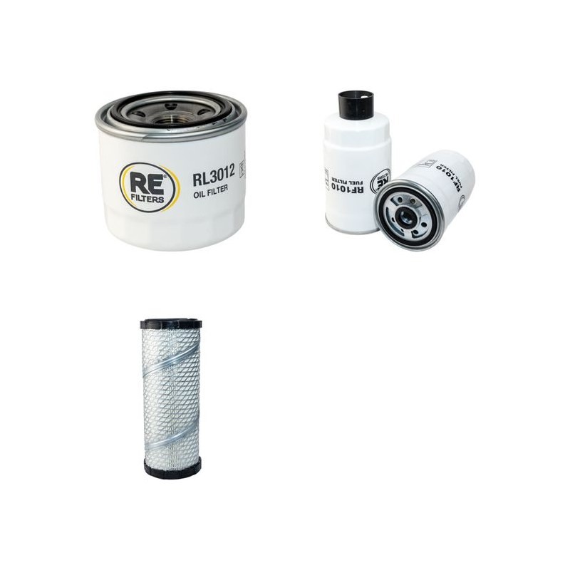 BARRUS SHIRE 40, 40H, 45, 45H, 50 Filter Service Kit w/Yanmar Eng. 1xFuel
