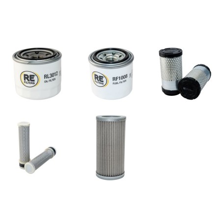 GREEN MECH ARBORIST 150 Filter Service Kit w/KUBOTA D902eng.