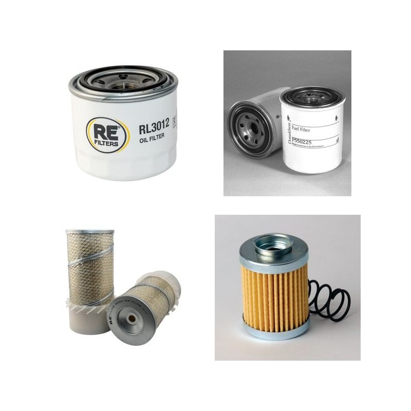 GREEN MECH ARBORIST 19/28 MT50 Filter Service Kit w/ISUZU 4LE1eng. 01.2010 -