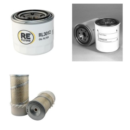 GREEN MECH ARBORIST 19/28 MT50 Filter Service Kit w/ISUZU 4LE1eng. 01.2010 -  Air Oil Fuel
