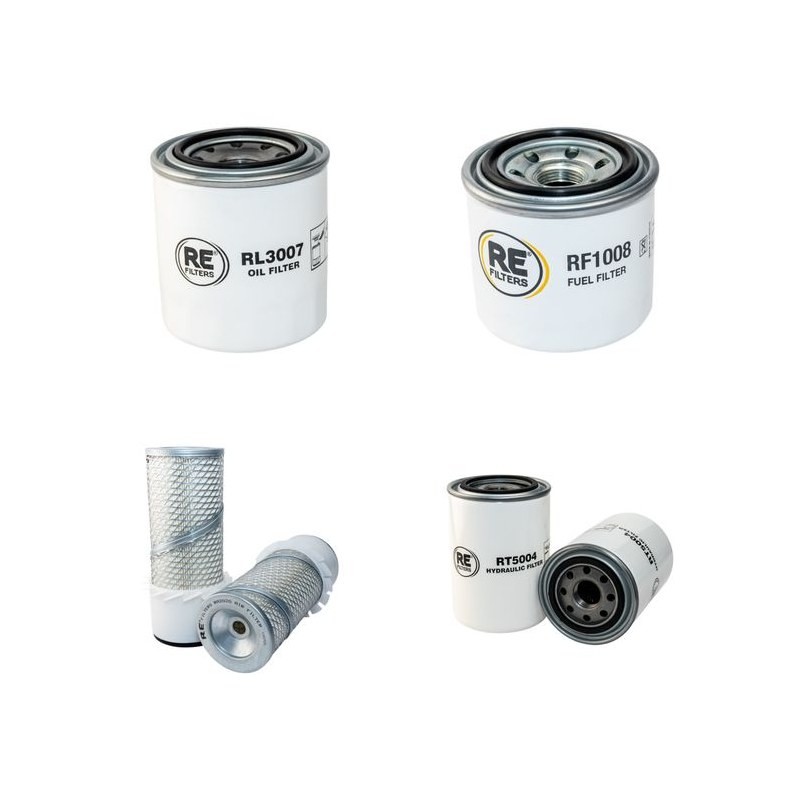 GREEN MECH EVO 165 D-LIMITED EDITION Filter Service Kit w/KUBOTA V1505T-EU1eng. 01.2020 -