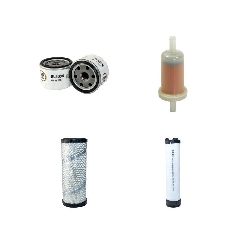 GREEN MECH EVO 165PL Filter Service Kit w/BRIGGS ET STRATeng.  Air Oil Fuel