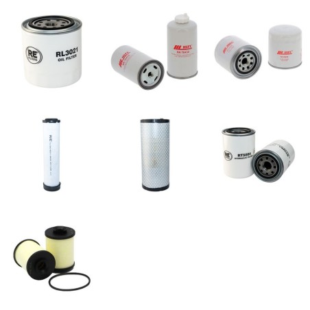 GREEN MECH EVO 205 DR Filter Service Kit w/KUBOTA D1803-CR-T-EW04eng. 01.2021 -