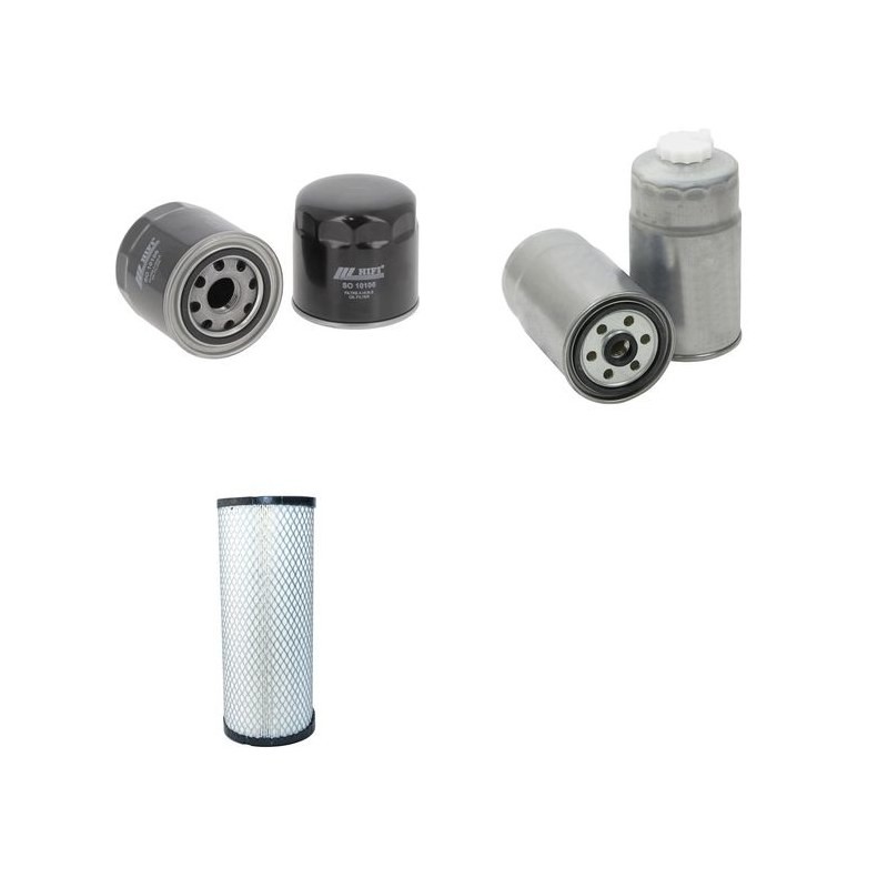 GREEN POWER GP 33 Filter Service Kit w/FPT F5CE0405eng.  Air Oil Fuel