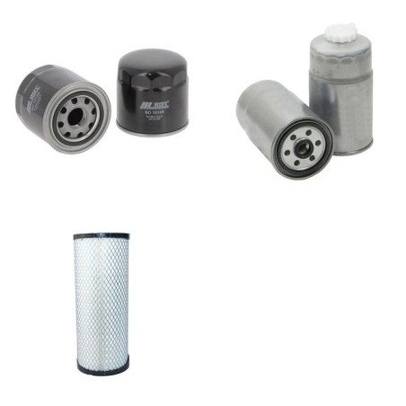 GREEN POWER GP 33 Filter Service Kit w/FPT F5CE0405eng.  Air Oil Fuel