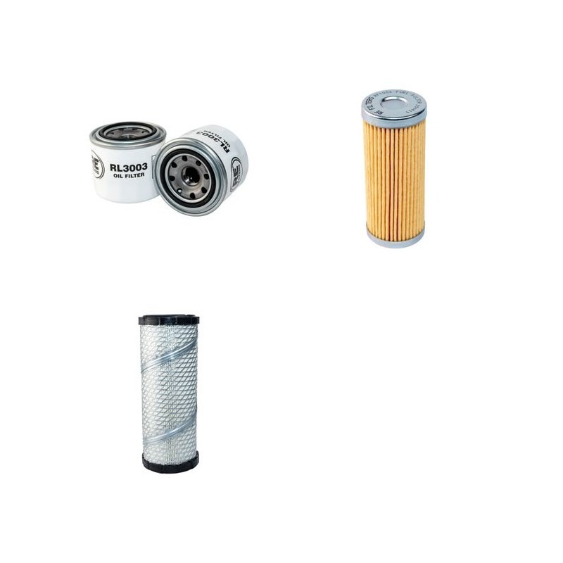 GREEN TECHNIK BC 360 Y 30 Filter Service Kit w/YANMAR 3TNE82A-ESAeng.  Air Oil Fuel