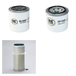 GRILLO FD 1500 4WD Filter Service Kit w/KUBOTA V 1505eng.  Air Oil Fuel