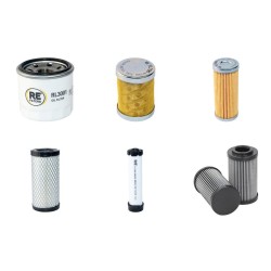 GRILLO FD 900-4WD Filter Service Kit w/YANMAR 3TNV76-XGZeng.