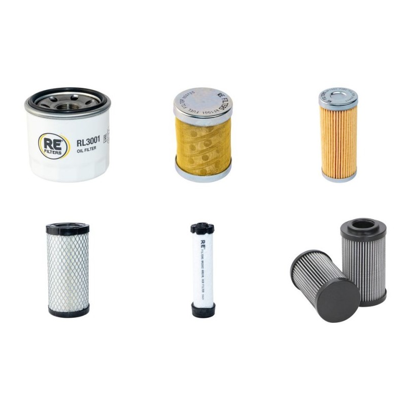 GRILLO FD 900-4WD Filter Service Kit w/YANMAR 3TNV76-XGZeng. 01.2018 -