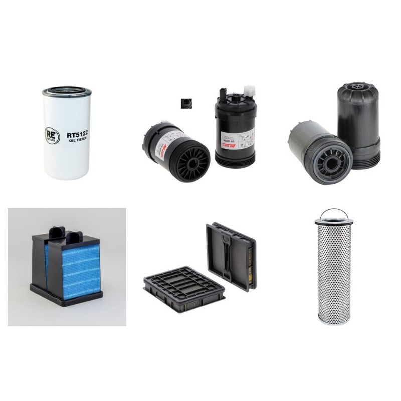 GRUNDODRILL 15 XP Filter Service Kit w/CUMMINS QSB4.5eng. 01.2017 -