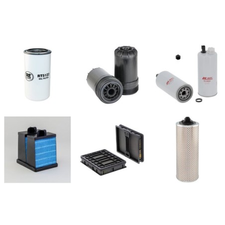GRUNDODRILL 18 ACS Filter Service Kit w/CUMMINS QSB 4.5-160eng. 01.2017 -