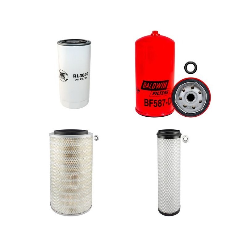 HAMMELMANN HDP 124 Filter Service Kit w/DEUTZ BF4M2012eng. 01.2004 -  Air Oil Fuel