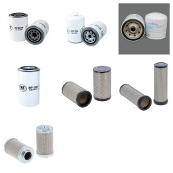 HIDOW HW 130-8 Filter Service Kit w/CUMMINS 4BTAA3.9eng.