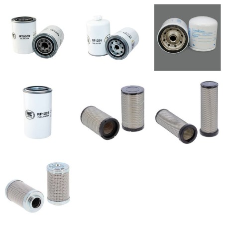HIDOW HW 130-8 Filter Service Kit w/CUMMINS 4BTAA3.9eng.