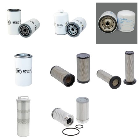 HIDOW HW 240-8 Filter Service Kit w/CUMMINS 6BTAA5.9eng.