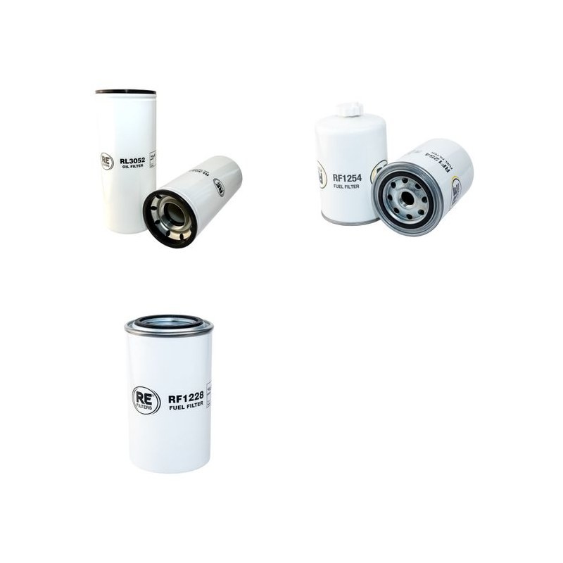 HIDOW HW 360 Filter Service Kit w/CUMMINS 6CT8.3eng.  Air Oil Fuel