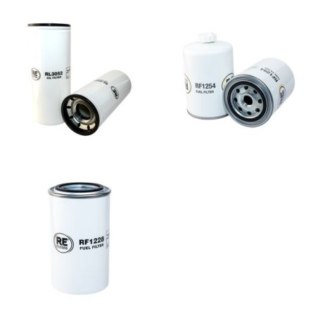 HIDOW HW 360 Filter Service Kit w/CUMMINS 6CT8.3eng.  Air Oil Fuel