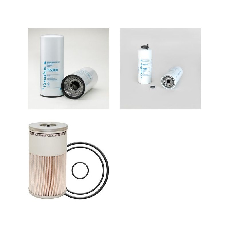 HIDOW HW 450 Filter Service Kit w/CUMMINS QSM 11eng.  Air Oil Fuel