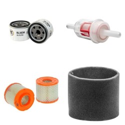 HILLTIP HT 2525 H Filter Service Kit w/BRIGGS-STRATTON VANGUARDeng. 01.2017 -  Air Oil Fuel