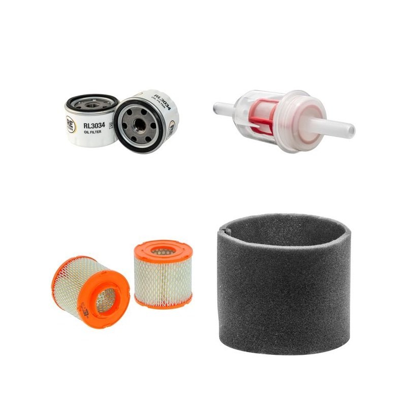 HILLTIP HT 2525 H Filter Service Kit w/BRIGGS-STRATTON VANGUARDeng. 01.2017 -  Air Oil Fuel