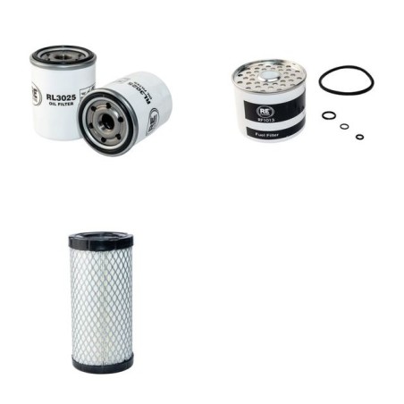 Filter Kit for JCB Groundhog6x4 Perkins Engine Air, Oil, Fuel Filters