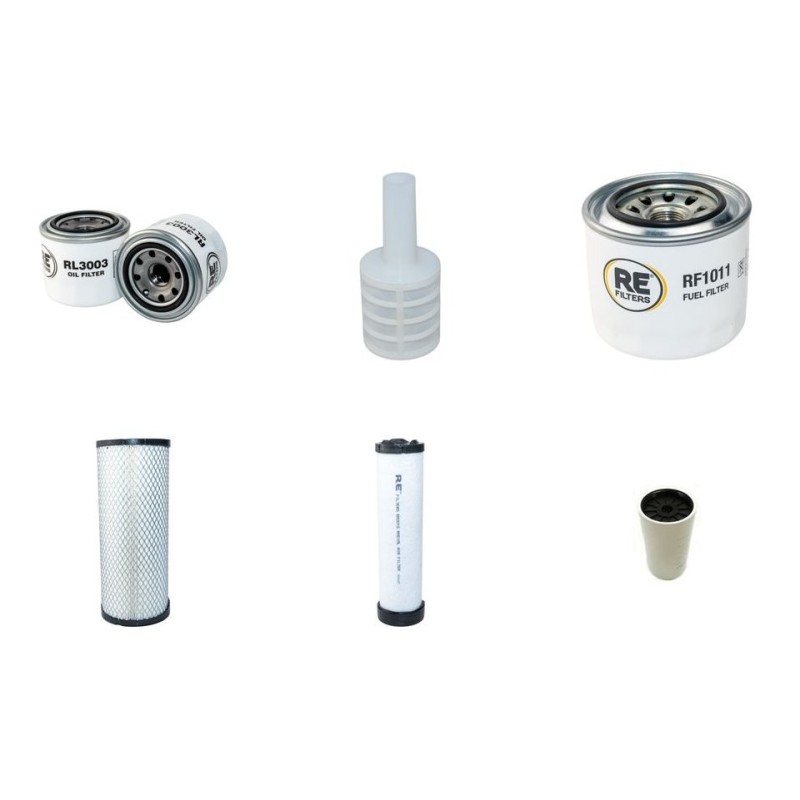 HIMOINSA HRYW 19 T5 Filter Service Kit w/YANMAR 4TNV88eng.  Air Oil Fuel
