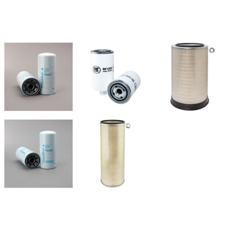 HSW TD 40 Filter Service Kit w/CUMMINS KTA 19eng.  Air Oil Fuel