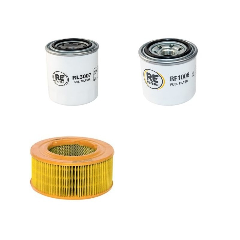 Beta Marine D905 to V1505 Generators Filter Service Kit