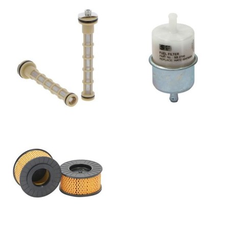 HUSQVARNA LT 800 Filter Service Kit w/HATZ 1 B 20eng. 01.2018 -  Air Oil Fuel