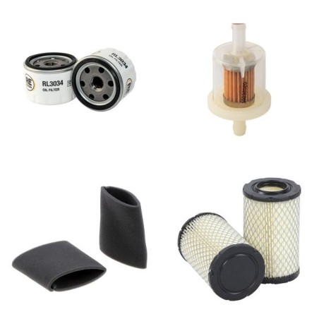 HUSQVARNA R 214 TC Filter Service Kit w/BRIGGS-STRATTONeng.  Air Oil Fuel