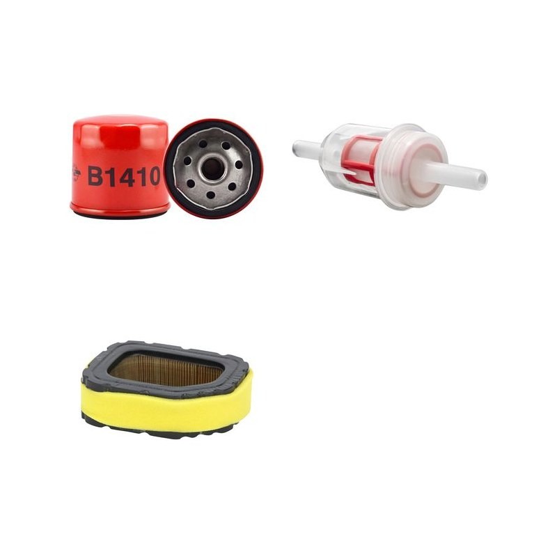 HUSQVARNA YTH 220 TWIN Filter Service Kit w/KOHLER COURAGE 22eng.  Air Oil Fuel
